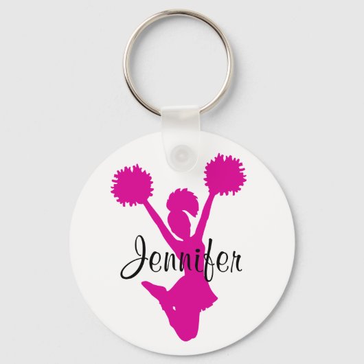 Cheerleader Schlüsselkette Schlüsselanhänger (Vorderseite)