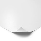 Cheerleader Silhouette Girl Fotodruck (Ecke)