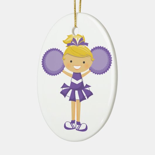 Cheerleader - SRF Keramik Ornament (Links)