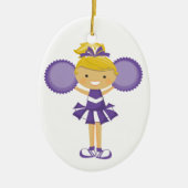 Cheerleader - SRF Keramik Ornament (Vorne)