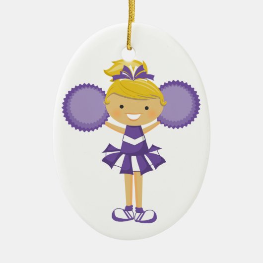 Cheerleader - SRF Keramik Ornament (Vorne)