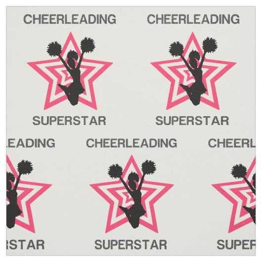 Cheerleader Superstar Fabric Stoff (Muster)