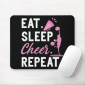 Cheerleader Tanz Cheerleader Girls essen Sleep Che Mousepad (Mit Mouse)