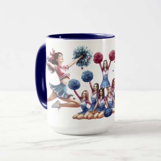 Cheerleader Tasse (Vorderseite Links)