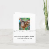 Cheerleader: Team Orangutan Karte (Rückseite)