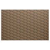 Cheerleader Team School Colors Black & Brown Stoff (Fat Quarter (45,7 x 55,9 cm))