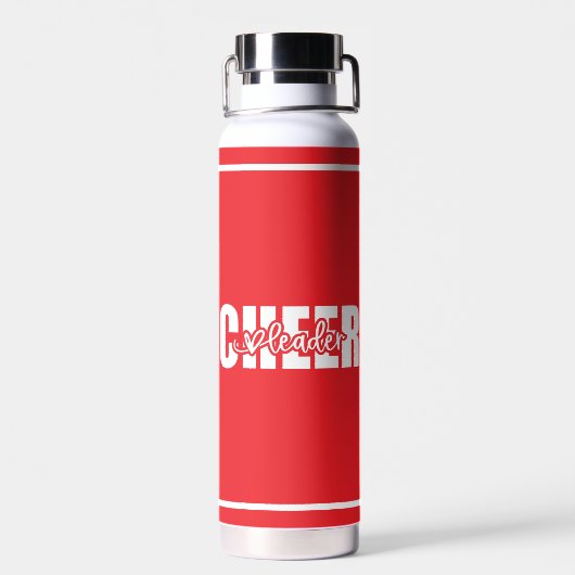 Cheerleader Trinkflasche (Rückseite)