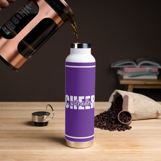 Cheerleader Trinkflasche (Kaffee (gedreht))