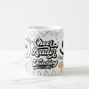 Cheerleader unterrichtet XOXO Kaffeetasse
