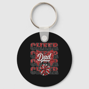 Cheerleader Vater Daddy Bow Sport Cheerleader Chee Schlüsselanhänger