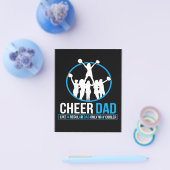 Cheerleader Vater Vathers | Cheerleading Niedlich  Flyer (Einzeln)