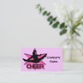 Cheerleader Visitenkarte (Stehend Vorderseite)