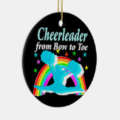 CHEERLEADER VON BOW ZU TOW KERAMIKORNAMENT (Rechts)