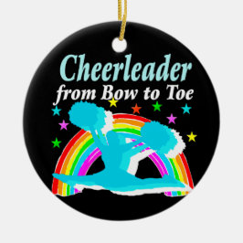 CHEERLEADER VON BOW ZU TOW KERAMIKORNAMENT