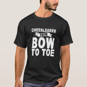 Cheerleader von Bow zu Zehn T-Shirt