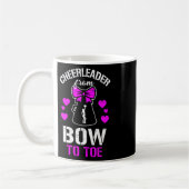 Cheerleader von Kopf bis Fuß Kaffeetasse (Links)
