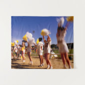 Cheerleader. Wandteppich (Vorderseite (Horizontal))