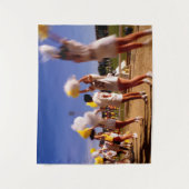 Cheerleader. Wandteppich (Vorderseite)