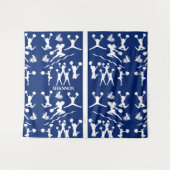 Cheerleader Wandteppich (Vorderseite (Horizontal))