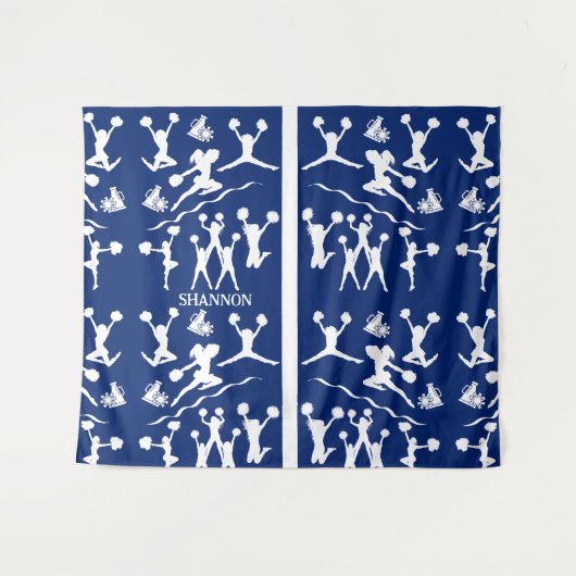 Cheerleader Wandteppich (Vorderseite (Horizontal))