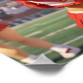 Cheerleader Winnie The Pooh 1 Poster (Ecke)