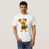 Cheerleader Winnie the Pooh T-Shirt (Vorne ganz)