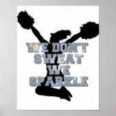 Cheerleader wir funkeln poster (Vorne)