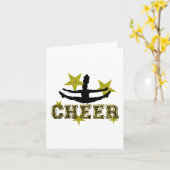 Cheerleader Zee Touch Karte (Gelbe Blume)