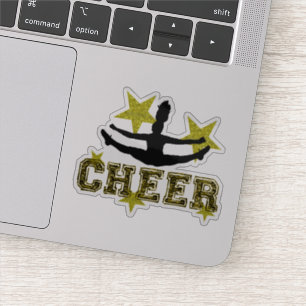 Cheerleader Zee Touch Vinyl Cut Aufkleber