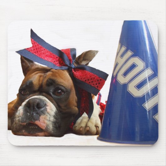 Cheerleaderboxer mousepad (Vorne)