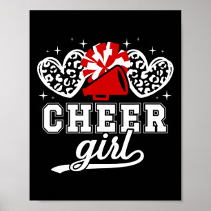 Cheerleaderin Cheerleader Cheerleading  Poster