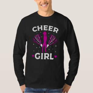 Cheerleaderin Cheerleading Cheer Mädchen T-Shirt
