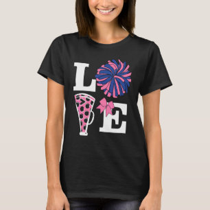 Cheerleaderin Cheerleading Tanzen Akrobatik T-Shirt
