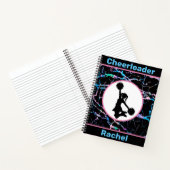 Cheerleaderin Notizblock (Innenseite)