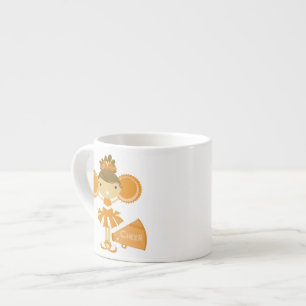 Cheerleaderin Orange Espressotasse