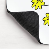 Cheerleaderin Stickfigur Mauspad (Ecke)