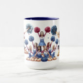 Cheerleaderin Tasse (Zentrum)
