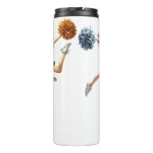 Cheerleaderin Thermosbecher (Rückseite)