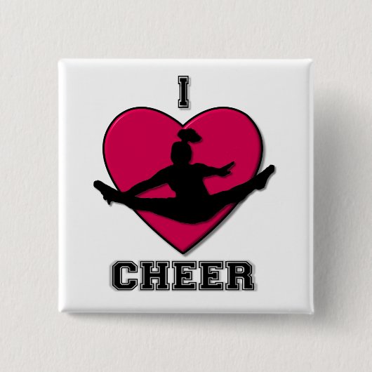Cheerleaderknopf Button (Vorderseite)