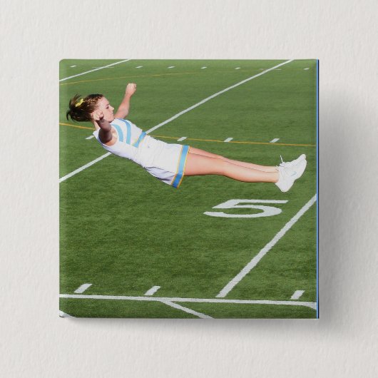 Cheerleaderknopf Button (Vorderseite)
