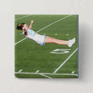 Cheerleaderknopf Button