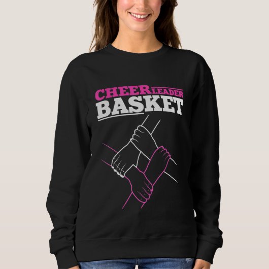 Cheerleaderkorb Sweatshirt (Vorderseite)