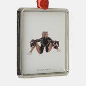 Cheerleadern Ornament Aus Metall (Rechts)