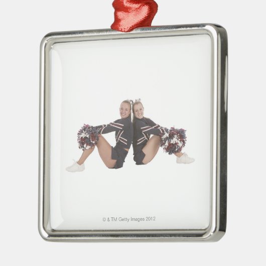 Cheerleadern Ornament Aus Metall (Links)