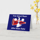 Cheerleader's Card Karte (Gelbe Blume)