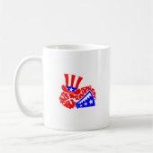 Cheerleader's Cheer Independence Day Kaffeetasse (Links)