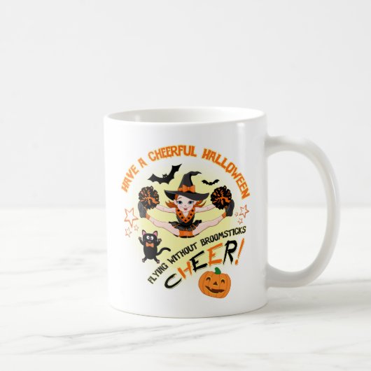 Cheerleader's Halloween-Tasse Kaffeetasse (Rechts)