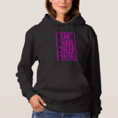 Cheerleaders I Can't I Have Practice Cheer Hoodie (Vorderseite)