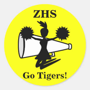 Cheerleader's Stickers