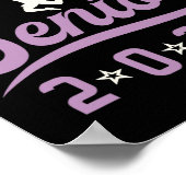 Cheerleading-Abschlussklasse 2026 Cheer-Abschlussf Poster (Ecke)